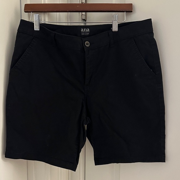a.n.a Pants - A.N.A Black Bermuda Shorts